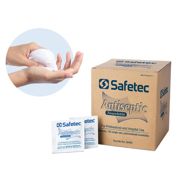 Antiseptic Towelette 5" X 8" (100) SME, Inc. USA