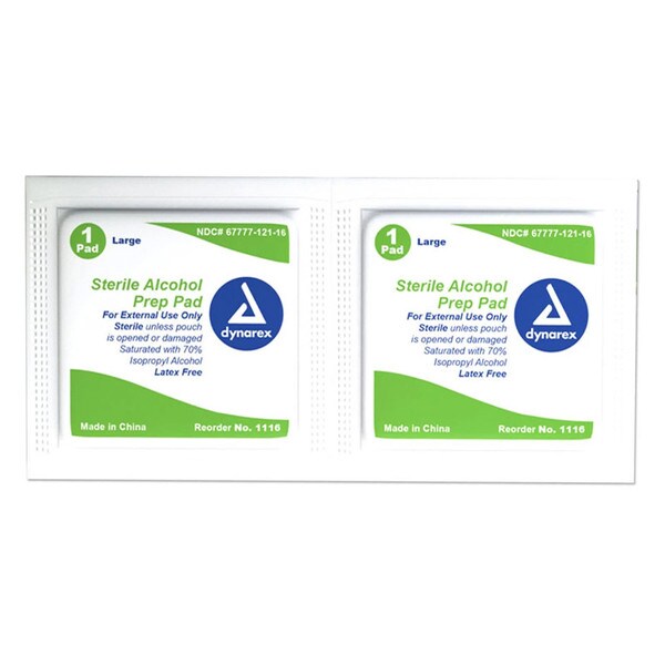 Large Alcohol Prep Pad
