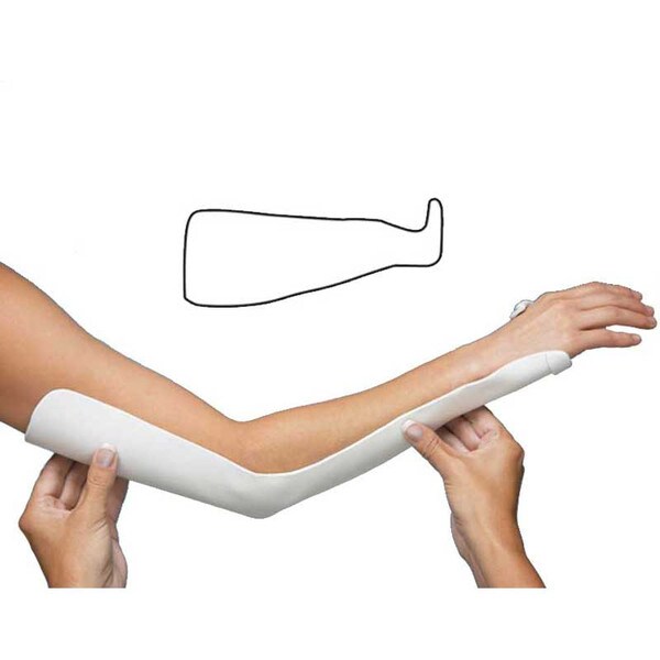Long Arm PreCut Splint, Preferred 1/8" SME, Inc. USA