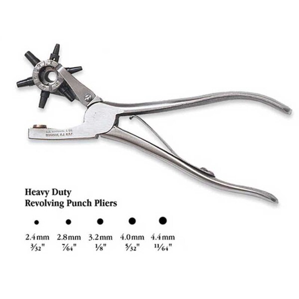 Revolving Punch Pliers, Heavy Duty
