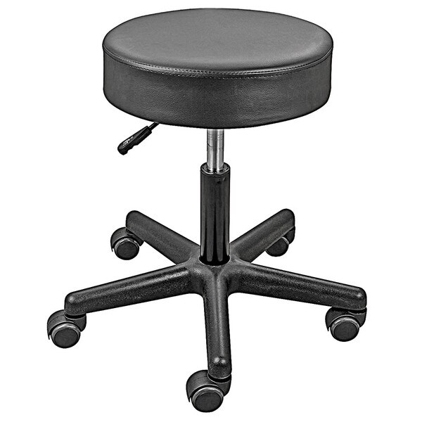 Pneumatic Adjustable Rolling Stool Seat