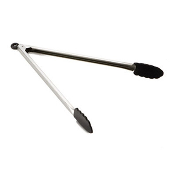 Tongs Silicone Tipped 16"