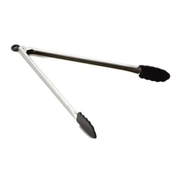 Tongs Silicone Tipped 16"