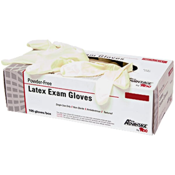 Latex Powder Free Exam Gloves