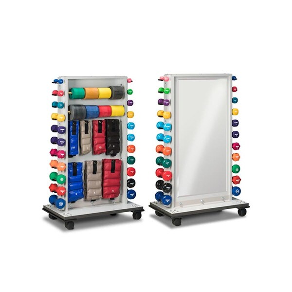Clinton Double Weight Rac with Mirr