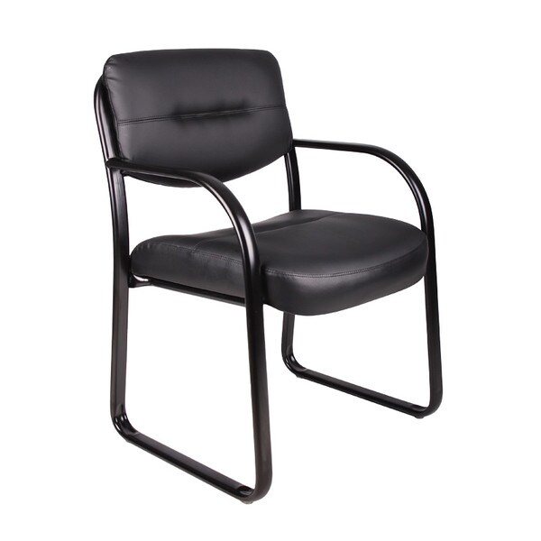 The Boss Leather Black Chair