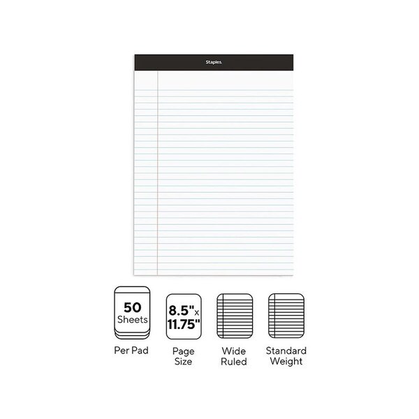 Note Pads 50 Sheets specs