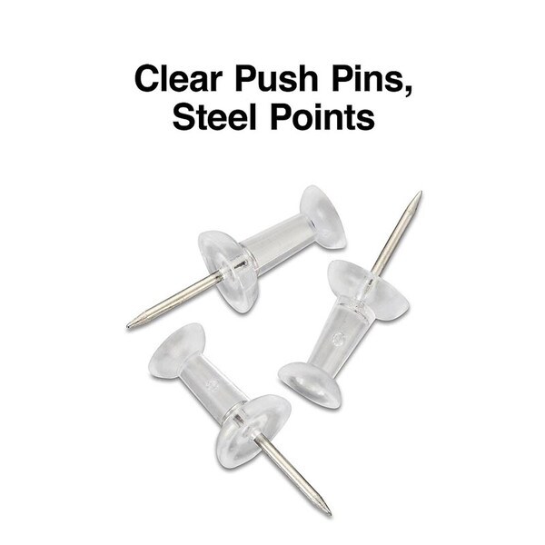 Push Pins Clear specs