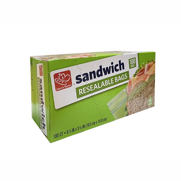 Resealable Sandwich Bags (100/bx) SME, Inc. USA