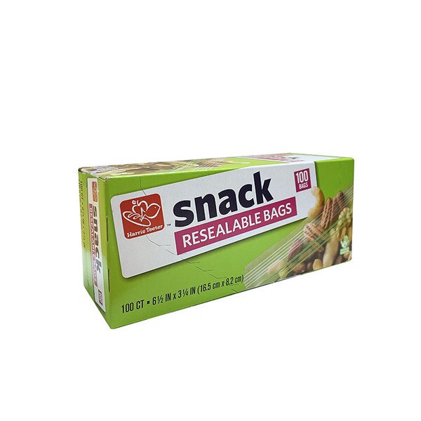 Resealable Snack Bags (100/bx) SME, Inc. USA