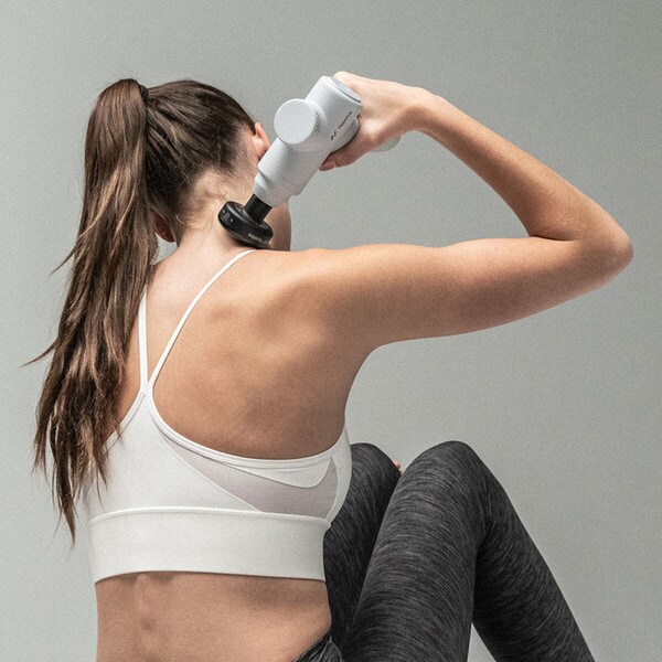 Hypervolt Heated Head In Use