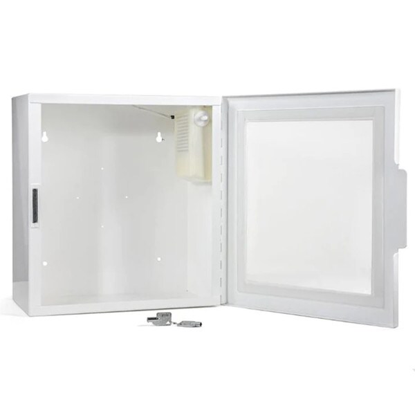 HeartSine AED Cabinet Open