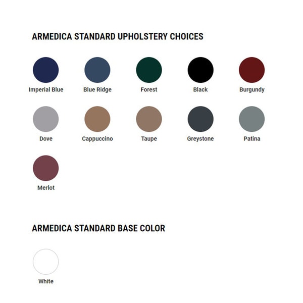 Armedica Upholstery Colors