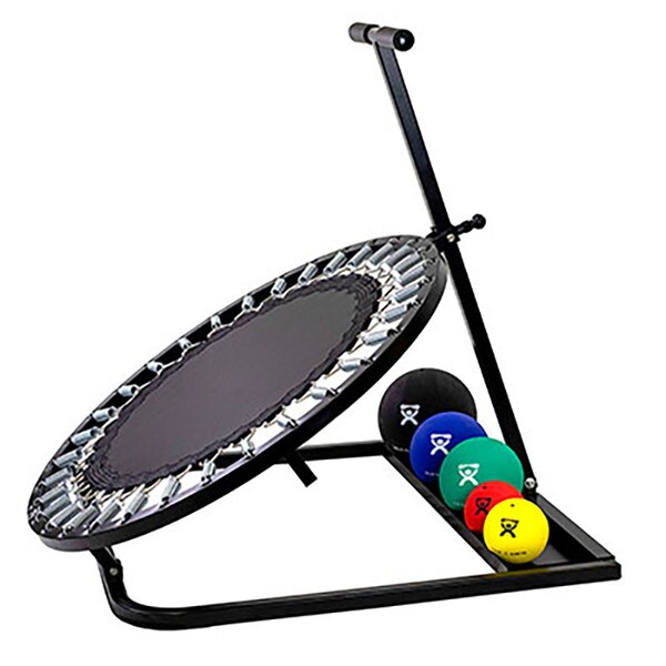 Round Rebounder w/5 Med Ball Set