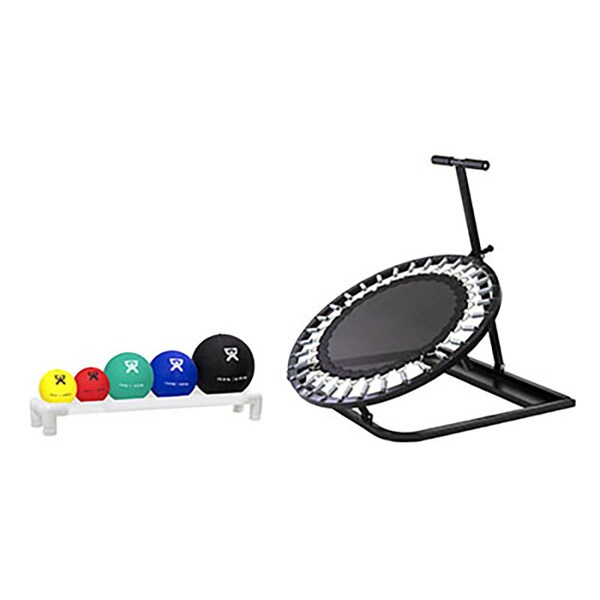 Round Rebounder w/5 Ball Plastic