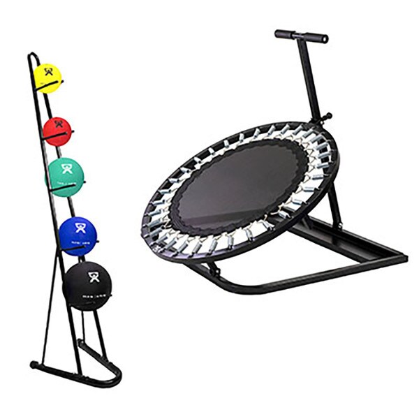 Round Rebounder w/5 Ball Metal