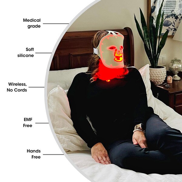 Red Light Therapy Mask Features