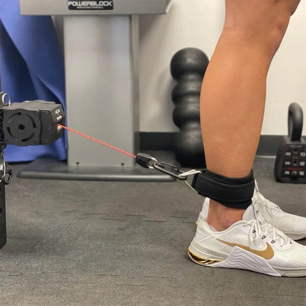 ANCORE Ankle Strap on ankle