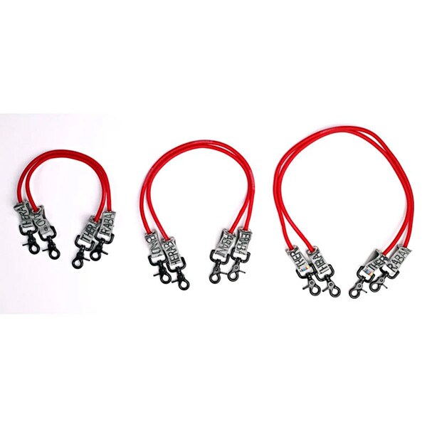 TheraBand Tubing Clips Red